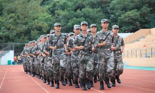 高中军事训练总结