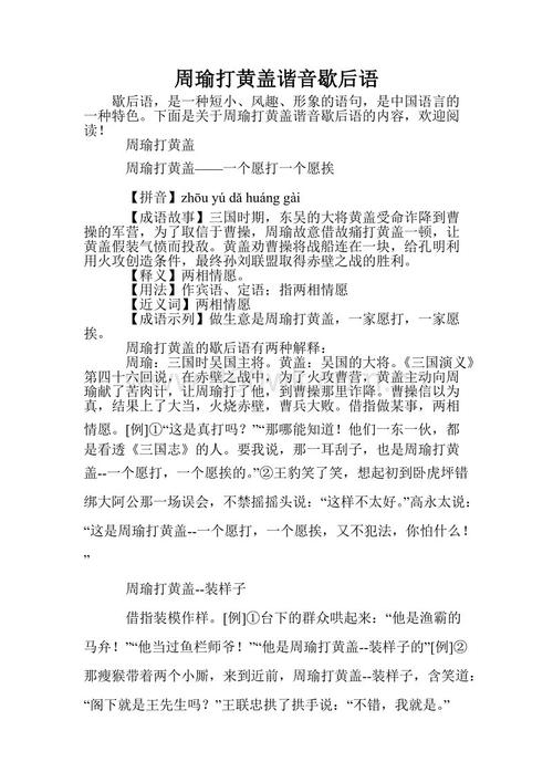 周瑜用一句话打了黄封面