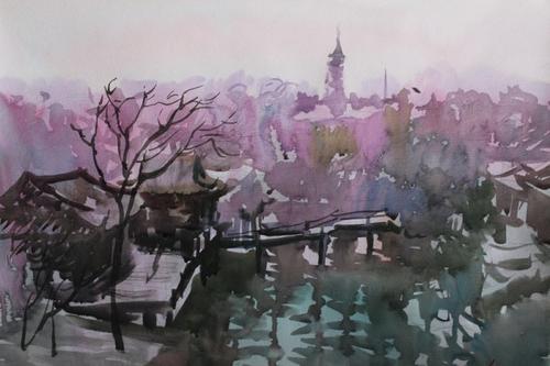 杜甫：将赴京南与李建州送别