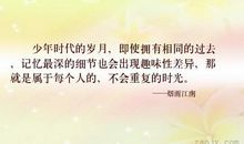 有关细节的优美句子