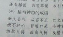 形容神态的成语