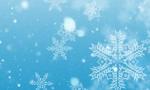 调皮的小雪花组成