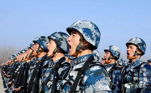 我渴望成为一名士兵