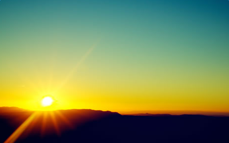 句子描述早晨的天空