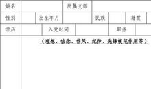 党员评议自我鉴定