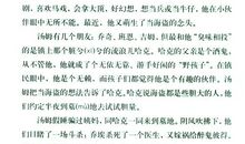 汤姆索亚历险记梗概