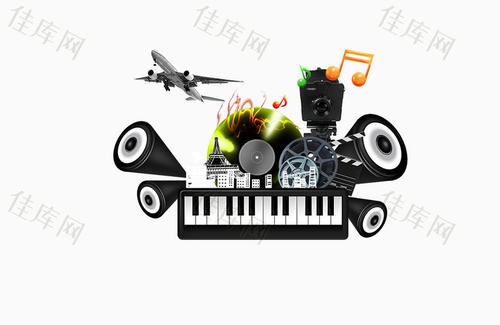 按下按键以发出音乐