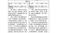 工程测量实习周记