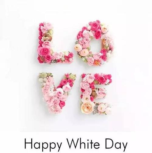 白色情人节的浪漫口号