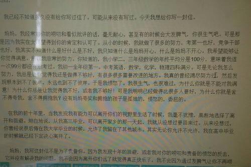 初中作文：我的母亲