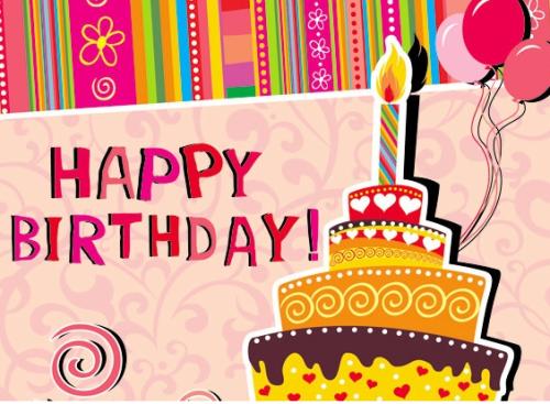 送女友的生日祝福