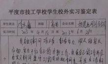 酒店实习员工鉴定评语