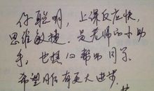 初中班主任评语2016