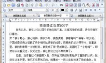 狼图腾读后感200字