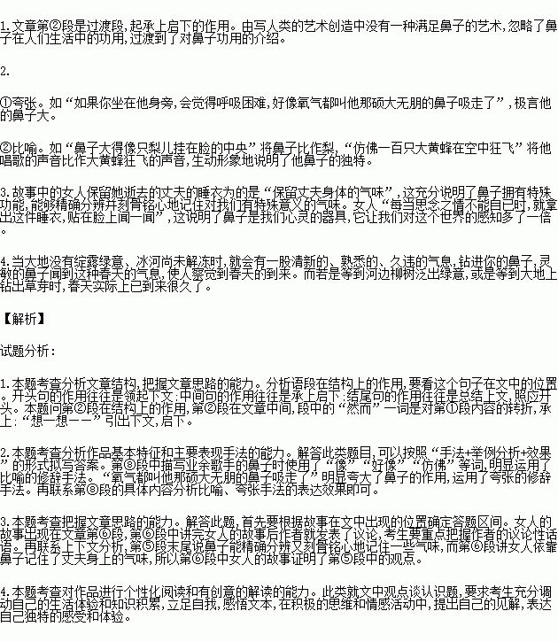 冯继才:关于鼻子的轶事