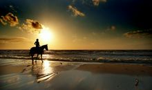 描写日落的好段