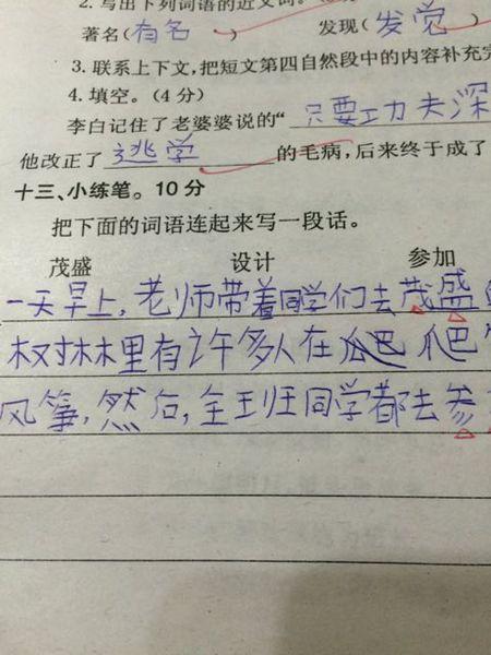 描述森林的一段