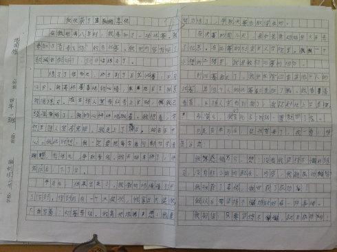 小学作文：我收获欢乐