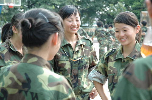 大一军事训练日记