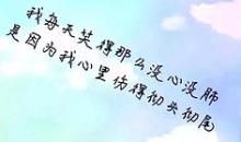 淡淡忧伤的文字