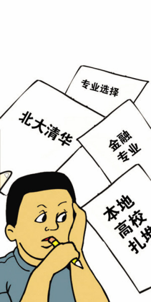 在高考申请中应正确把握好各种关系