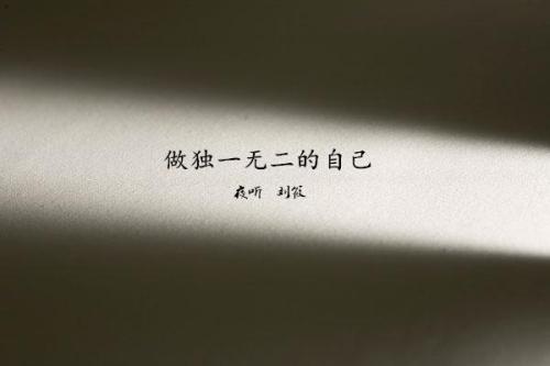 让我们来谈谈邓子琦的讲话:爱自己的独特性