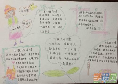 良好习惯的句子