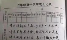 小学生期末评语