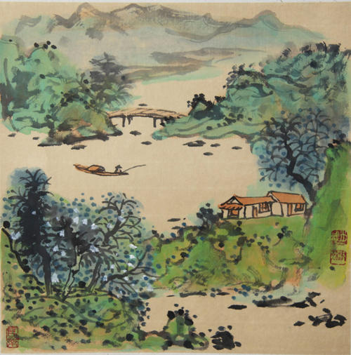 杜甫：感觉·罗下船进了车