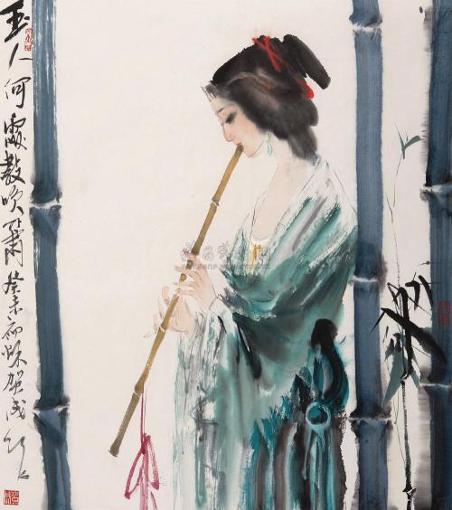 玉人在哪里教吹管全诗