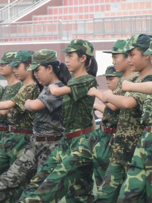 一年级军事训练