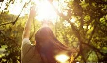 阳光灿烂的句子