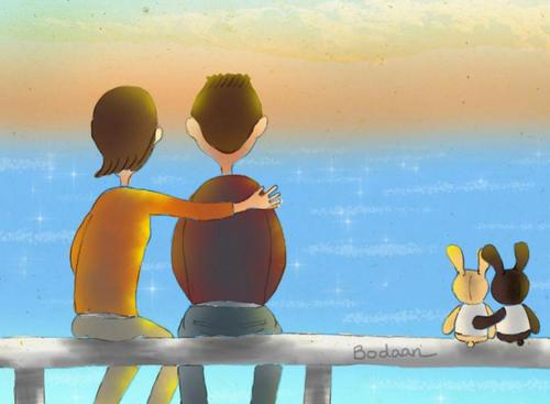 经典语录:如果一个人像彩虹,他知道他在上面遇见了什么