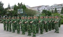 大学军训小结650字