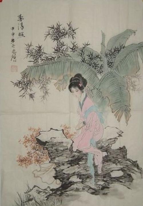 李清照：临江仙女