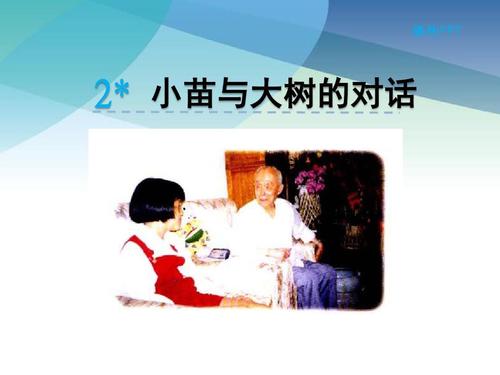 关于小苗与大书对话的思考