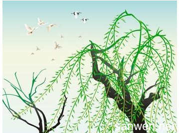 美丽的句子描述春天的景色