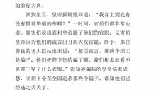 皇帝的新装续写