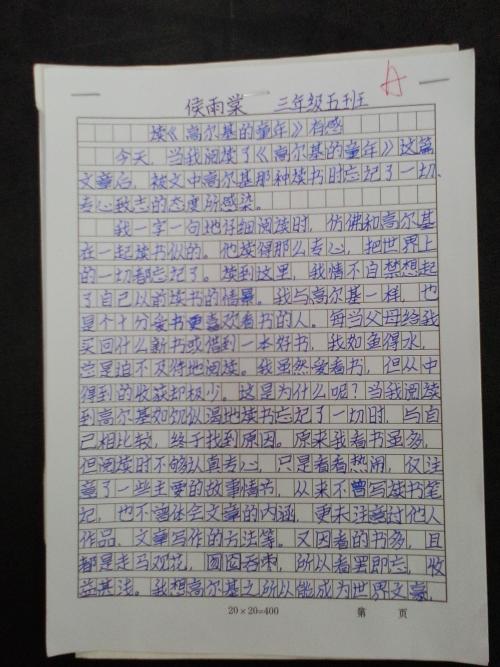 600字的阅读经验