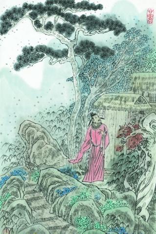 邱伟:西山的隐居未遇