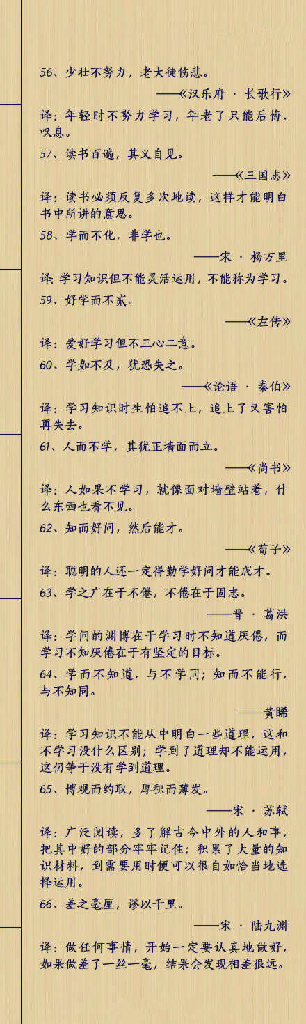 精选100篇励志名言