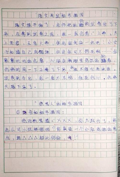 详细说明的片段