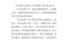 小兵张嘎读后感200字