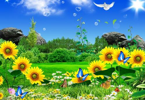 一年级描述春天的句子