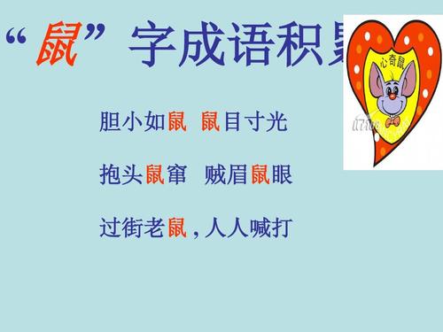 关于老鼠的成语