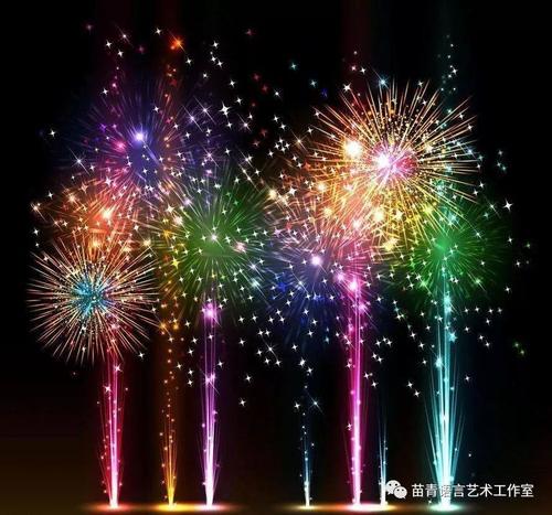 描述烟花的通过