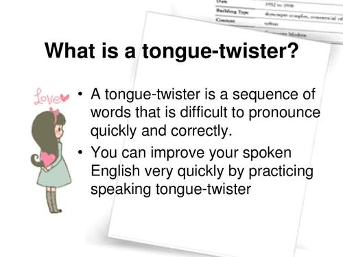 精选英语绕口令