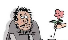 乞丐外貌的句子