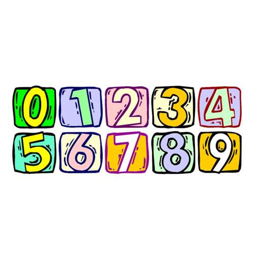 关于阿拉伯数字分隔8