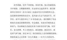 高三百日冲刺学生发言稿